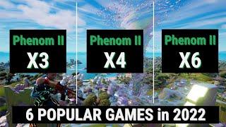 Phenom II X3 vs X4 vs X6 = AM3 CPU Comparison in 2022