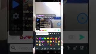 BIGO LIVE Auto Clicker - Automatic tap + meu nome BRASIA 브라시아 em Korean 