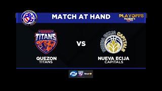 PSL PRESIDENTS CUP 2024  FINALS GAME 4 - QUEZON TITANS VS NUEVA ECIJA CAPITALS  APRIL 16 2024