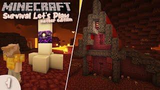 Minecraft but Im stuck in the Nether...  Nether Survival  Ep 1