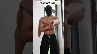 fake body suit ️ #shorts #youtubeshorts #bodybuilding
