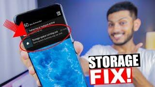 5 Tricks to Fix Android Storage PROBLEM PERMANENTLY Increase Internal Storage 