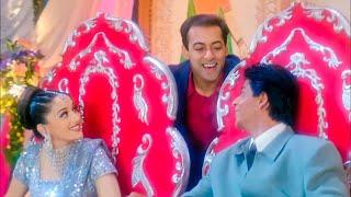 Taaron Ka Chamkta Gehna Ho  Wedding Song  Shahrukh Khan Salman Khan Madhuri Dixit  Udit Narayan