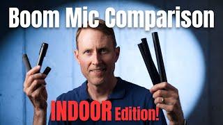 Can You Use a Shotgun Mic Indoors? Shotgun vs Pencil Condenser Boom Microphones