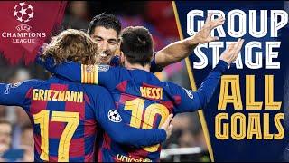 ALL THE GOALS BARÇA IN THE CHAMPIONS LEAGUE GROUP STAGE