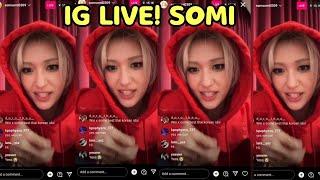 SOMI INSTAGRAM LIVE UPDATE TODAY  SOMSOMI0309 IG LIVE