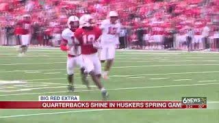 Quarterbacks shine in 2024 Huskers Spring Game