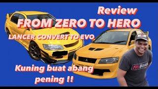 199 Garage Vlog  LANCER CONVERT TO EVOLUTION JDM KUNING BUAT ABANG PENING  #JDM #EVO