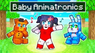 We Became BABY ANIMATRONICS In Minecraft