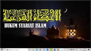 Hukum Syariat Islam