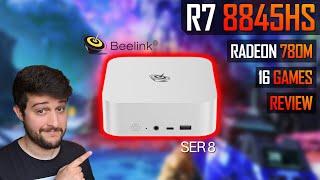 Testing the Ryzen 7 8845HS and Radeon 780M   ft.Beelink SER 8 Mini PC