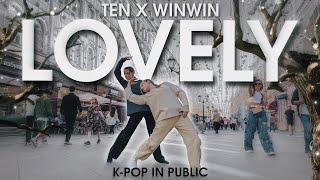 K-POP IN PUBLIC One take - TEN x WINWIN - Lovely Billie Eilish Khalid - Dance Cover by DeJaVu