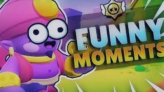 -6000 IQ  BRAWL STARS FUNNY MOMENTS