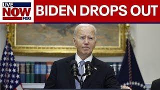 BREAKING Biden drops out of 2024 presidential race  LiveNOW from FOX