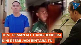 Joni Pemanjat Tiang Bendera Akhirnya Lolos Seleksi Bintara TNI