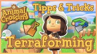 Tipps & Tricks Terraforming und Inselgestaltung - ANIMAL CROSSING NEW HORIZONS