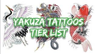 Yakuza Tattoo Tier List 2K Sub Special