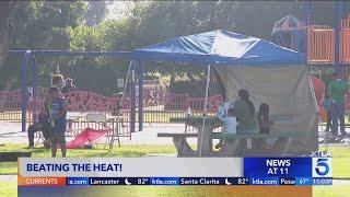 Residents seek shelter as excessive heatwave scorches Southern California