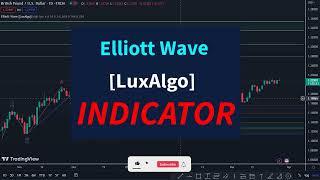 Elliott Wave LuxAlgo Indicator Trading Strategy