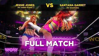 Jessie Jones w Amber ONeal vs Santana Garret w Americana  WOW - Women Of Wrestling