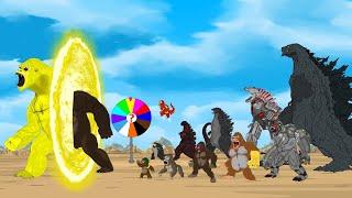 Evolution of GODZILLA vs KING KONG What is an Energy Transformation? - FUNNY CARTOON