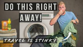 Laundry Stinks After Traveling? This Washing Trick Helps IMMEDIATELY 