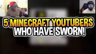 ComedyShortsGamer and Keemstar React To 5 Minecraft Youtubers Who Have Sworn