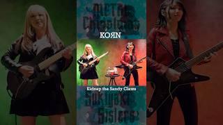 Kidnap the Sandy Claws #korn #christmassongs #guitarcover #guitar #heavymetal #shorts