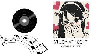 a kpop playlist to romanticize your study sessions 