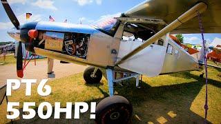 Turbine 550 Shaft HP PT6-20 in a KIT AIRPLANE Turbine Motor Conversions - Oshkosh 2023