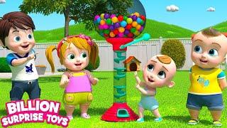 Yummy playtime gumball machine Educational Funny Show for Kids