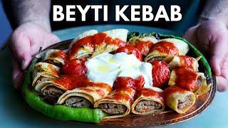 Beyti Kebab  Turkish Lamb Kebabs with Tomato Yogurt Sauce