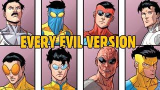 Story Of Every EVIL INVINCIBLE Explored  Alternate Evil Invincible  The Invincible War