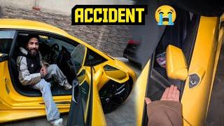 Apni Lamborghini Huracan Ke Sath Accident Hogaya Ayodhya Se Ghar Aatey Waqt  