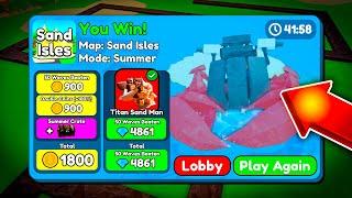 COMPLETED *NEW* MAP and GOT IT... - Toilet Tower Defense