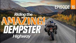 The most EPIC place to ride a motorcycle in Canada - Experience the Arctic by the Dempster Highway