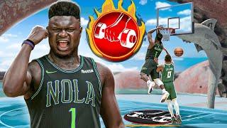 BURLY ZION WILLIAMSON BUILD is a BULLY in NBA 2K24