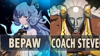 GBVSRBepaw Ferry Vs Coach Steve Ladiva High Level Gameplay.