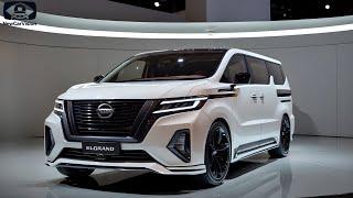Amazing All New 2025 Nissan Elgrand Unveiled - The most luxurious MPV