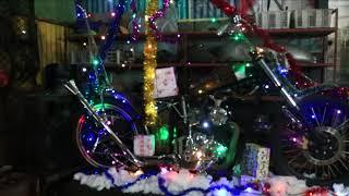 motor chopper buat pohon natal