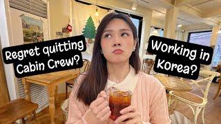 Regret Quitting Cabin Crew? Working in Korea? Answering Q&A feat. Yeonnam-dong Cafe Hopping ️