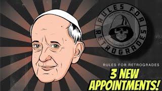 Pope Franciss 3 New Appointments