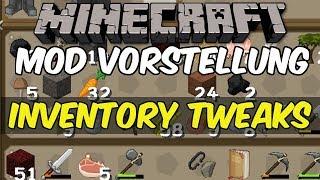 Inventory Tweaks - Minecraft Mod -  Inventar aufräumen einfach gemacht