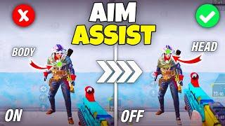 AIM ASSIST ON VS AIM ASSIST OFF  DIFFERENCE BETWEEN AIM ASSIST OFF AND ON  BGMI  Pubg Mobile