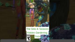 The Sims 4 Seasons gardening trick…  #gaming #sims4