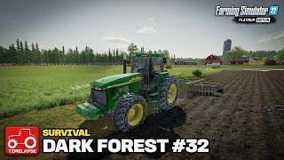 EXPANDING THE FARM Dark Forest Survival FS22 Timelapse # 32