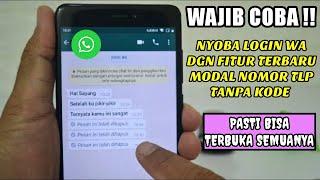 cara login wa doi terbaru dengan fitur bantuan whatsapp tanpa kode qr  cara buka whatsapp fitur