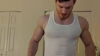 Bar bend Shirt rip Beautiful muscle show Teaser