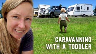 3 Campgrounds Caravan Trip - Travelling With a Toddler