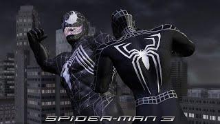 Spider-Man 3  Black Suit Spider-Man vs Venom Gameplay